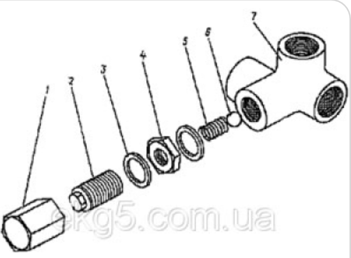 Клапан редукционный 1080-37-38СБ(2) Клапан редукционный 1080-37-38СБ