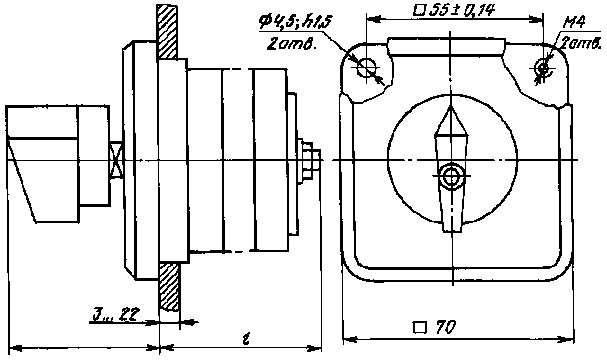 PKY-3 Переключатель ПКУ-3 12Ф 2031