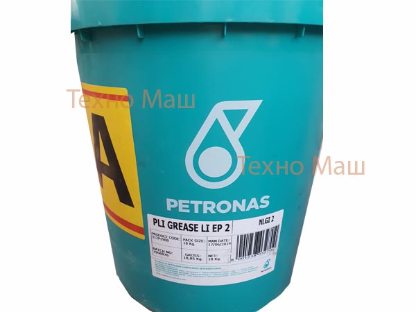 Смазка литиевая Petronas Grease Li Ep 2 18кг-1 Смазка литиевая Petronas Grease Li Ep 2 18кг