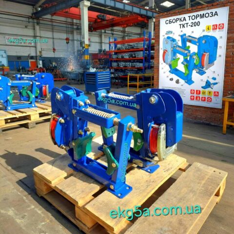 Тормоз ТКТ-200 с электромагнитом МО-200Б