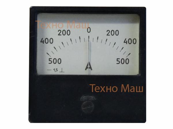 Амперметр М42100 (500-0-500В)