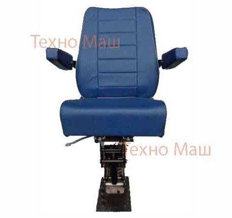 Кресло оператора (сиденье водителя) антивибрационное поворотное КАП-2B