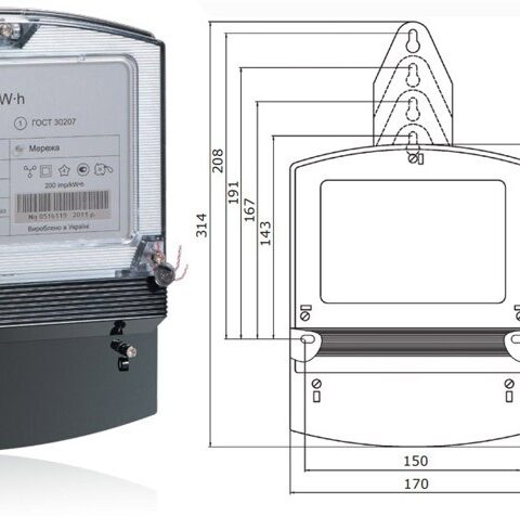 Электросчётчик НИК 2301