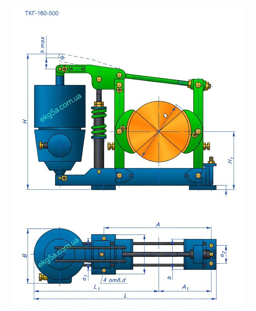 Тормоз ТКГ-500 Тормоз ТКГ-500